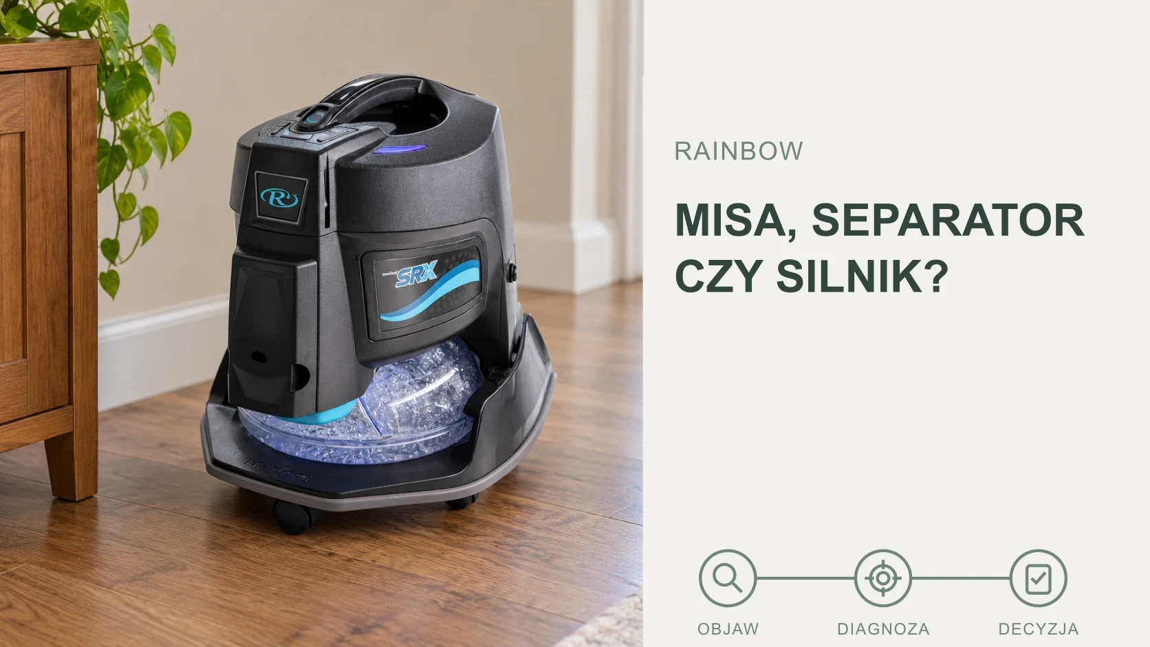 Grafika poglądowa — Naprawa odkurzaczy rainbow